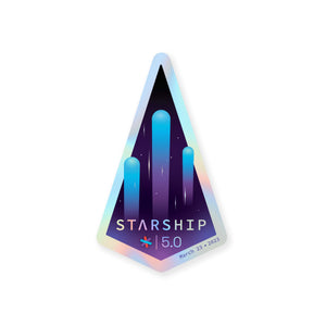 Starship Sticker